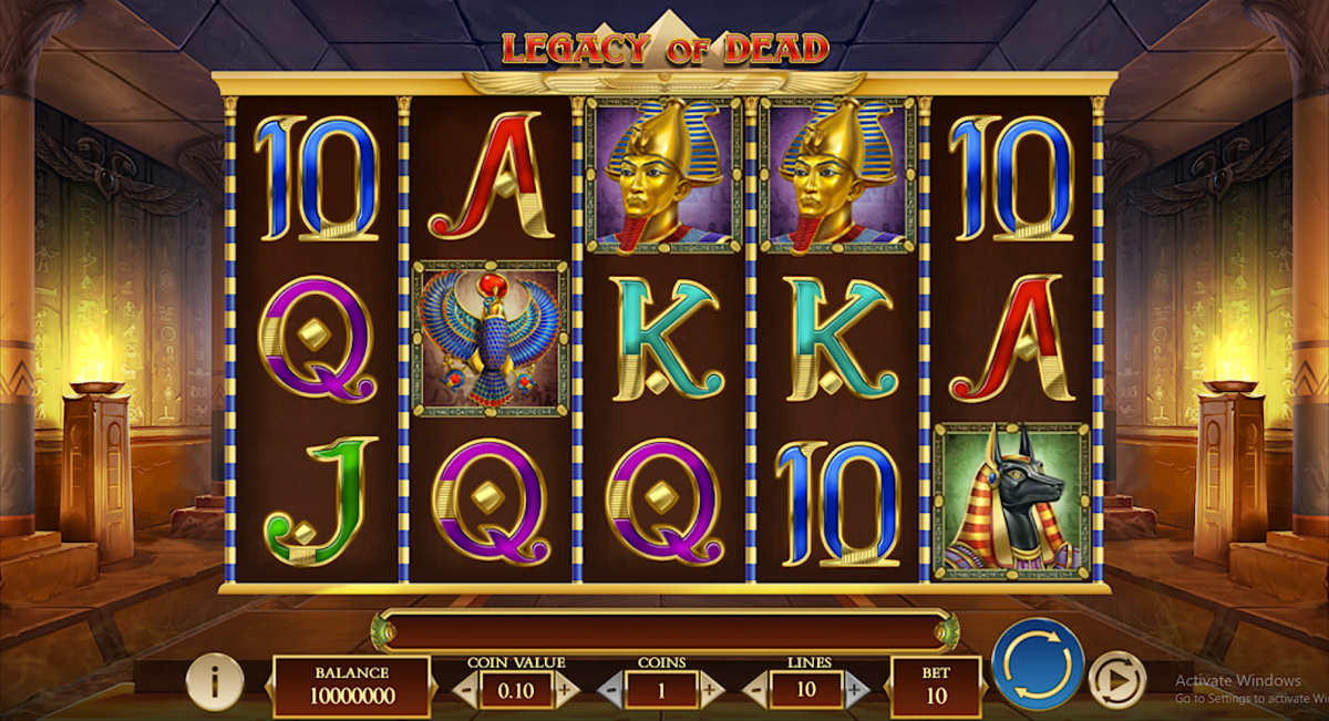 Legacy of Dead Slot Review